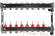 Для отопления Rommer 1"/3/4"x8 с расходомерами (RMS-1201-000008)