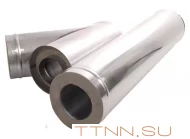 Сэндвич дымоход 1,0 м Ф80х160 Сэндвич дымоход 1,0 м Ф80х160