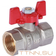 Шаровой кран 1/2" ВН/ВН, ручка бабочка ROMMER RBV-0003-0110215 Шаровой кран 1/2" ВН/ВН, ручка бабочка ROMMER RBV-0003-0110215