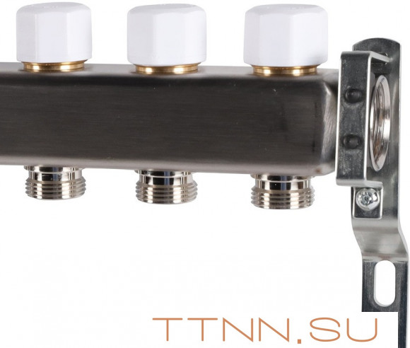 Для отопления Rommer 1"/3/4"x9 с запорными клапанами (RMS-3200-000009)