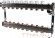 Для отопления Rommer 1"/3/4"x9 с запорными клапанами (RMS-3201-000009)